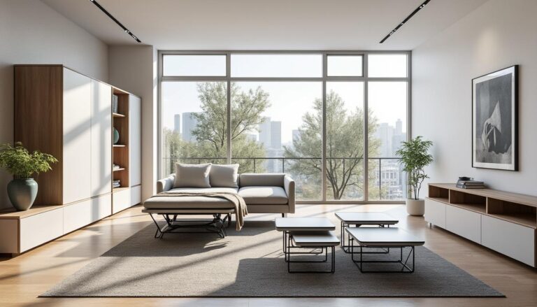 découvrez comment les meubles modulables transforment les petits espaces urbains en havres de paix fonctionnels et esthétiques. idéaux pour optimiser votre aménagement intérieur, ces meubles s'adaptent à vos besoins et vous offrent confort et style.