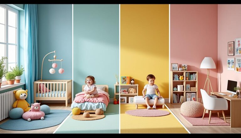 découvrez comment adapter la décoration d’une chambre d’enfant à chaque étape de sa croissance avec des astuces pratiques, tendances et évolutives.