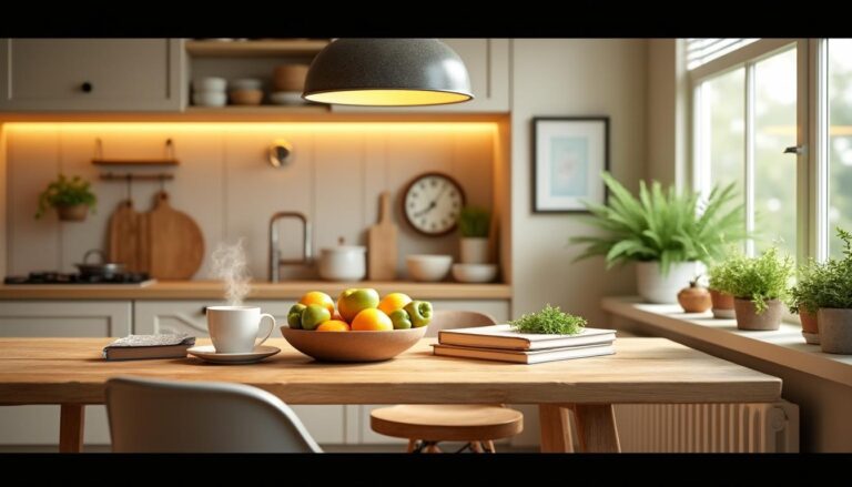 découvrez nos conseils simples et efficaces pour créer une ambiance chaleureuse dans votre cuisine et en faire un lieu convivial où il fait bon partager vos repas en famille ou entre amis.