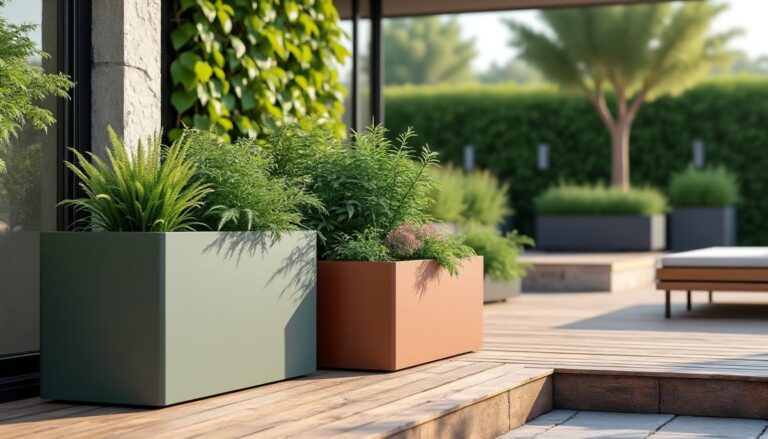 découvrez les jardinières design fabriquées avec des matériaux durables à adopter en 2026 pour allier esthétique et écologie dans votre jardin.