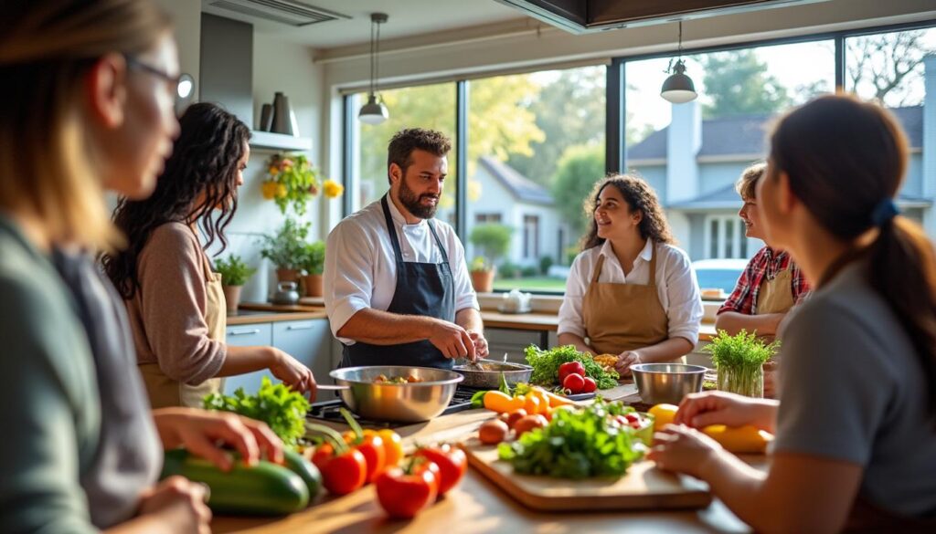 découvrez où trouver des cours de cuisine près de chez vous pour apprendre de nouvelles recettes et techniques culinaires facilement.