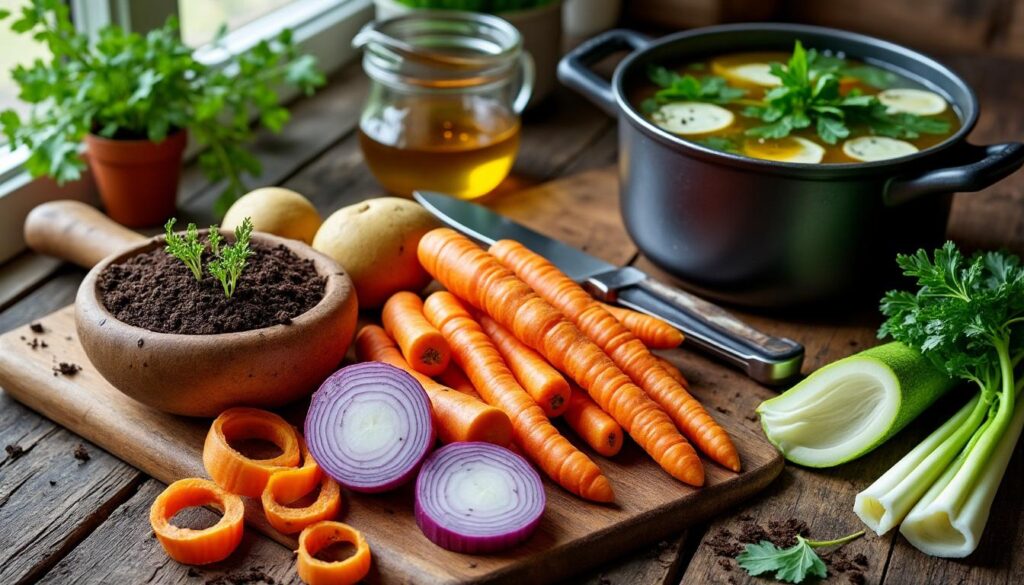 découvrez comment la réutilisation des épluchures de légumes contribue au zéro gaspillage en valorisant chaque partie de vos légumes de façon écologique et économique.