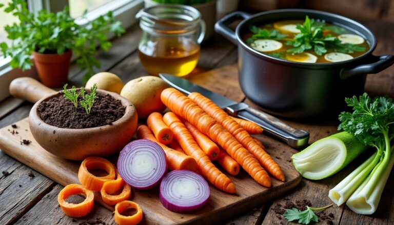 découvrez comment la réutilisation des épluchures de légumes contribue au zéro gaspillage en valorisant chaque partie de vos légumes de façon écologique et économique.
