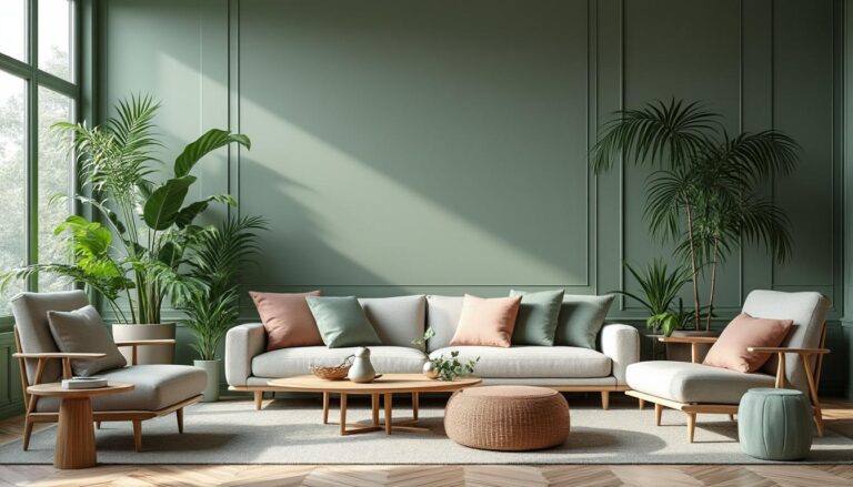 découvrez comment l'application du vert sauge influence les couleurs tendances actuelles et apporte une touche naturelle et apaisante à vos espaces et créations.