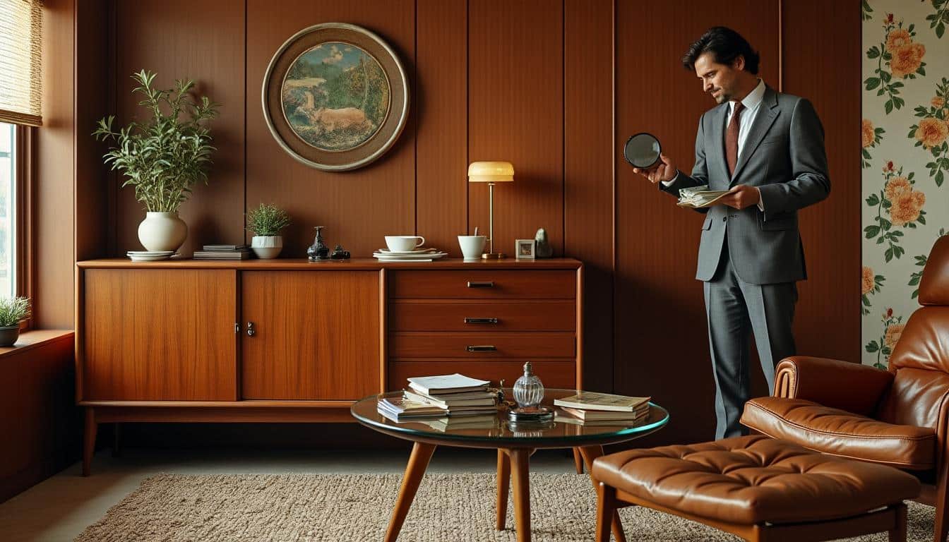 découvrez comment l'authentification des pièces des années 70 valorise les meubles vintage en garantissant leur originalité et leur authenticité pour les passionnés de décoration rétro.