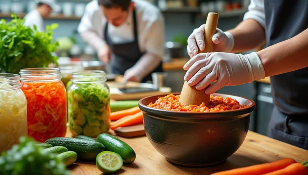 découvrez comment la maîtrise de la fermentation lactique révolutionne la cuisine en apportant saveurs uniques, bienfaits pour la santé et techniques artisanales authentiques.