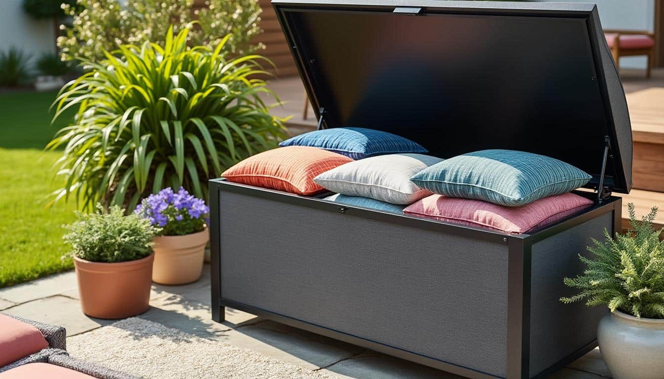 découvrez pourquoi un coffre de rangement est essentiel pour stocker vos coussins d'extérieur et les protéger des intempéries tout au long de l'année.