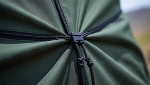 découvrez comment la fixation par cordons de serrage assure un maintien optimal de votre housse de protection, garantissant ainsi une protection efficace et sécurisée.