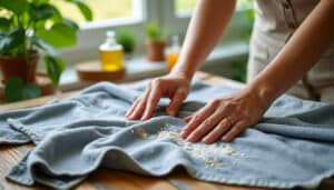 découvrez comment le nettoyage des tissus tachés valorise l'achat de vêtements et articles d'occasion, en leur redonnant éclat et qualité pour promouvoir la mode durable.