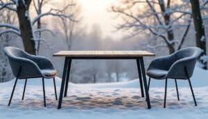 découvrez comment la résistance aux intempéries hivernales garantit la durabilité et la longévité de vos meubles d’extérieur, alliant esthétique et robustesse toute l’année.