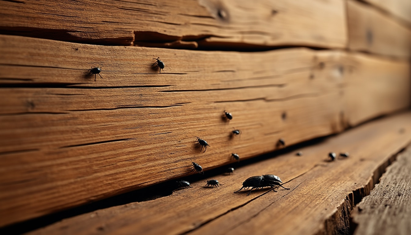 découvrez comment le traitement contre les insectes xylophages protège et préserve le bois massif, garantissant sa durabilité et sa résistance face aux attaques.