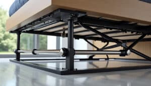 découvrez comment l'installation de vérins hydrauliques puissants facilite le soulèvement de lits avec rangement, offrant confort et gain d'espace au quotidien.