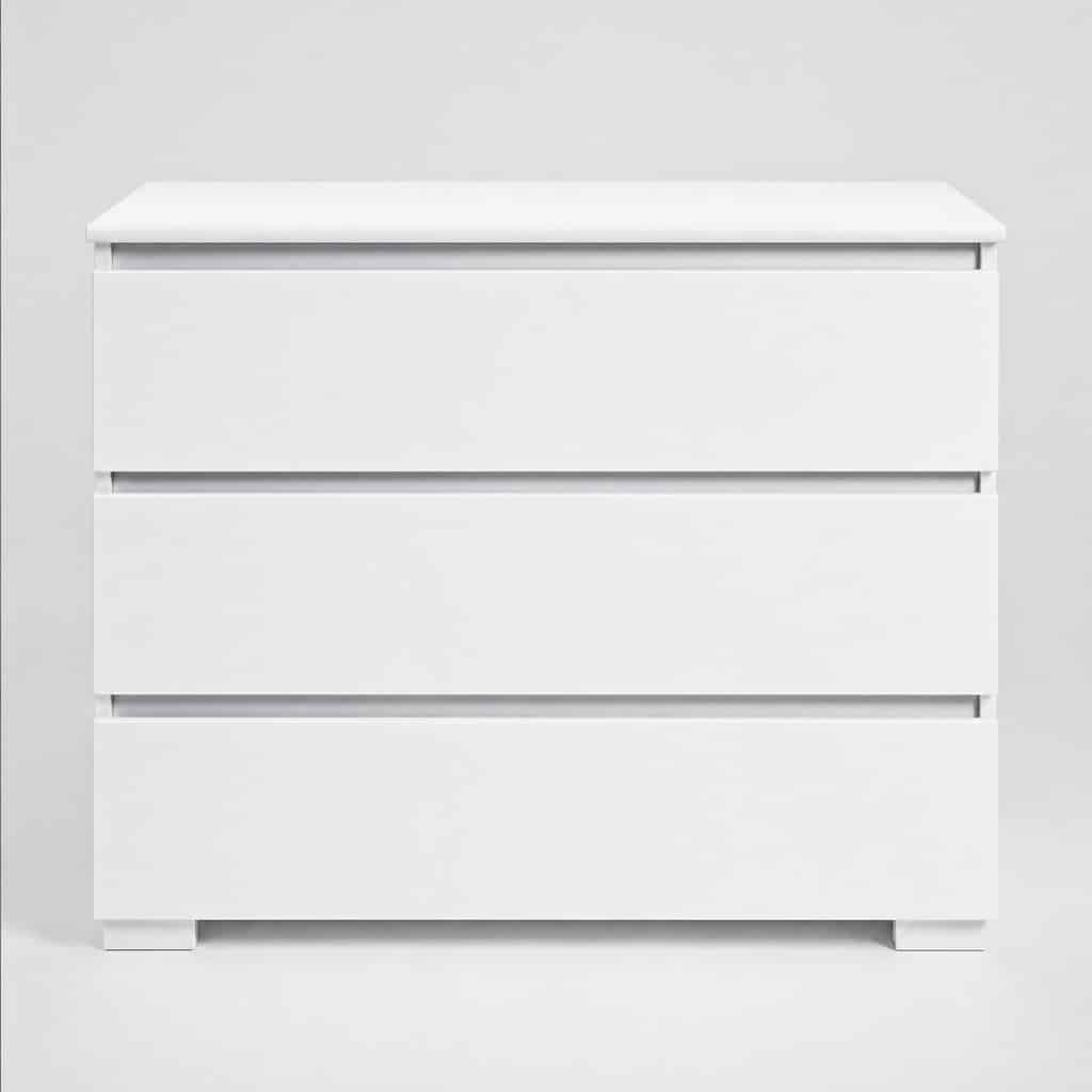 Commode Chambre Blanche — vue de face