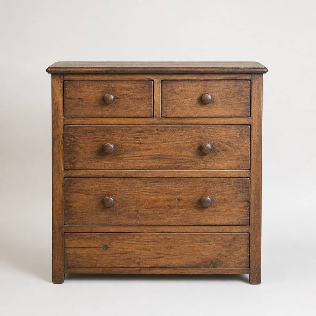 Commode en Bois Vintage — vue de face