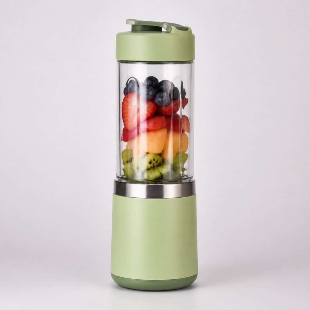 Mini Blender Smoothie Fruits — vue de face