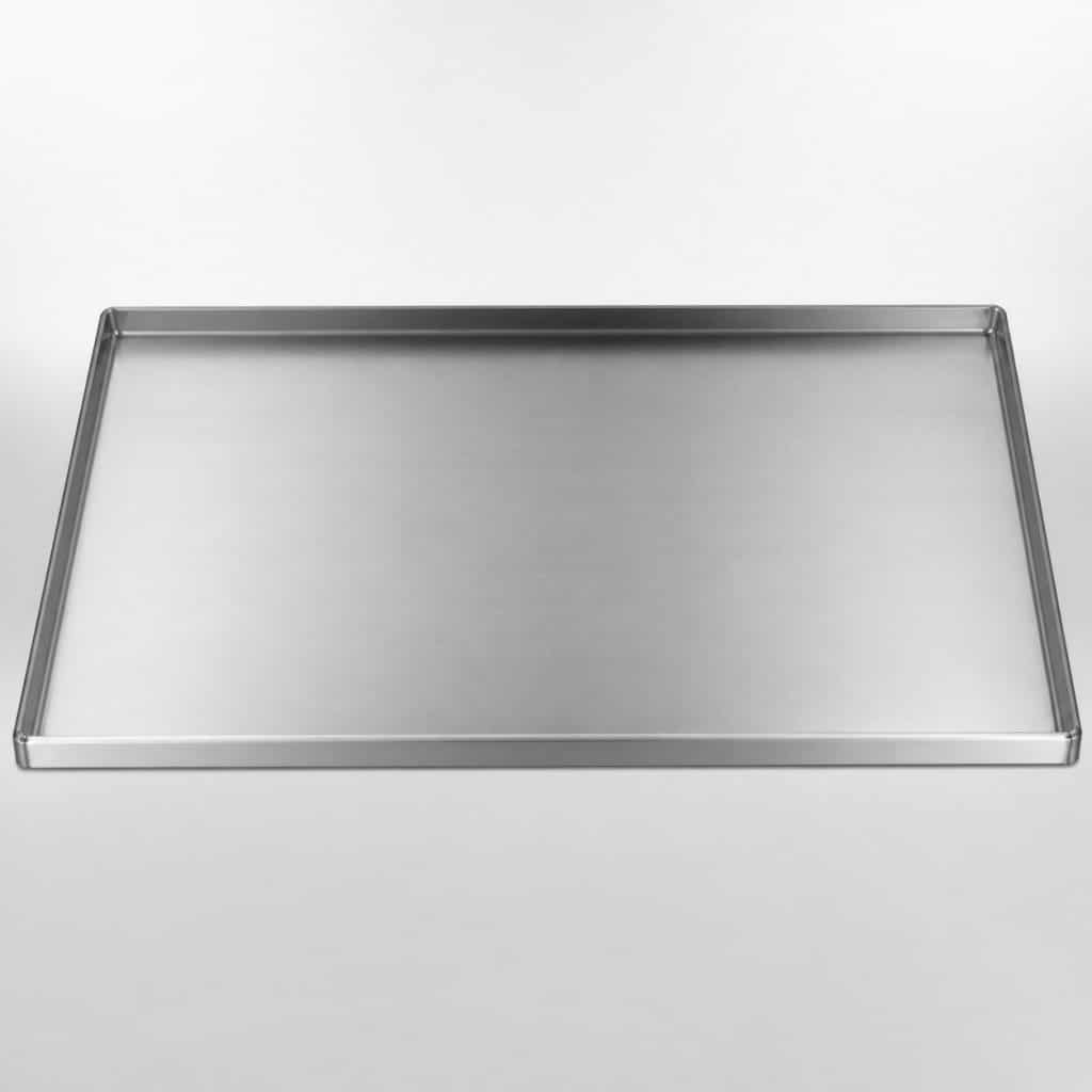 Plaque de Plancha Inox sur Mesure — vue de face