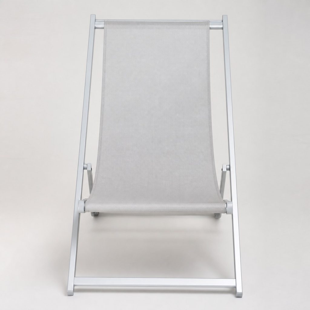 Transat de Jardin Aluminium Ultra Léger — vue de face